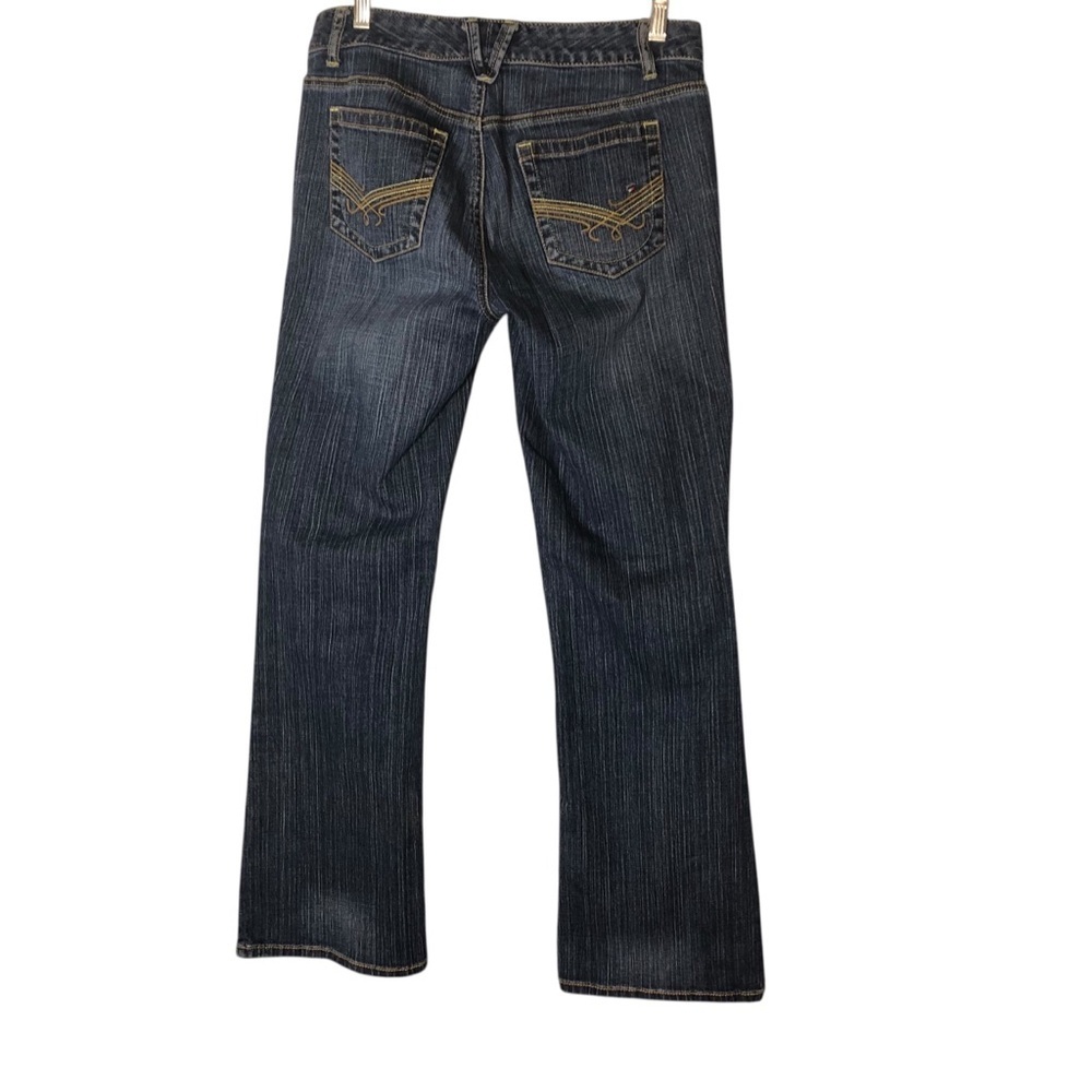 Tommy Hilfiger Hope Boot Classic Blue Women Jeans Sz 6 Casual Retro Streetwear - Picture 5 of 8